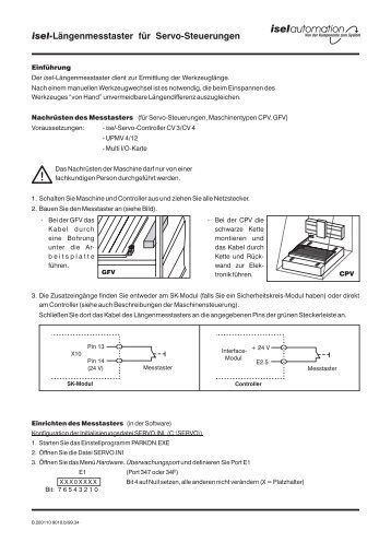 L.ngenmesstaster Gesamtdokume... - Bedienungsanleitungen ...