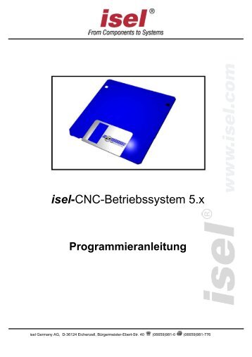 Bedienungsanleitungen / Manuals isel