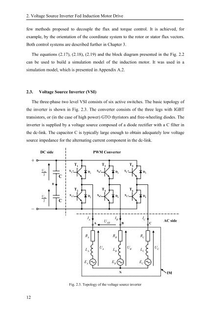 Space Vector Modulated – Direct Torque Controlled (DTC – SVM ...