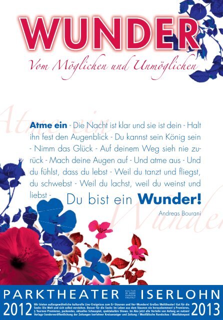 Du Bist Ein Wunder Iserlohn