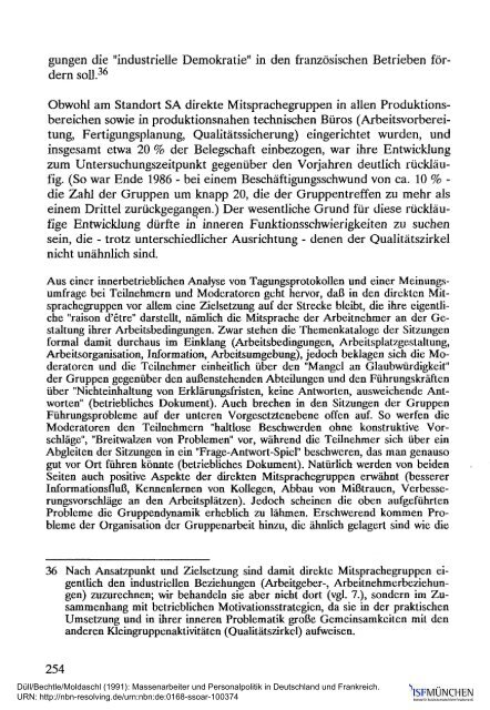 Massenarbeiter und Personalpolitik in Deutschland ... - ISF München