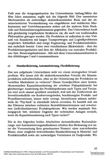 Massenarbeiter und Personalpolitik in Deutschland ... - ISF München