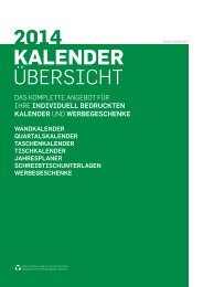 2014 Kalender übersicht