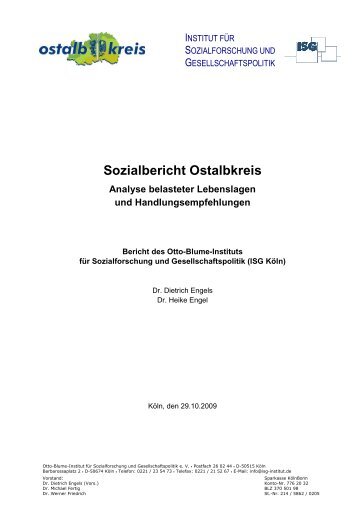 Sozialbericht Ostalbkreis - ISG
