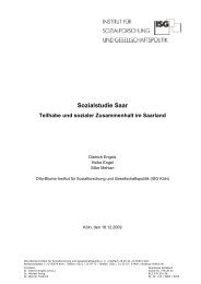 Sozialstudie Saar.pdf - VAMV Verband alleinerziehender MÃ¼tter und ...