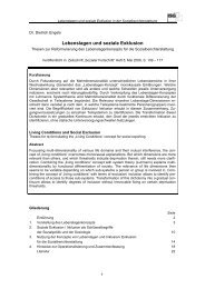 Lebenslagen und soziale Exklusion.pdf - ISG