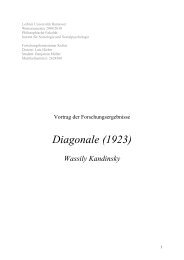 Wassily Kandinsky - Institut fÃ¼r Soziologie - Leibniz UniversitÃ¤t ...