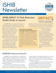 ISHIB Newsletter - International Society on Hypertension in Blacks