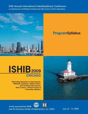 ISHIB2009 - International Society on Hypertension in Blacks