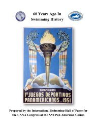 60 Years Ago In Swimming History - International Swimming Hall of ...