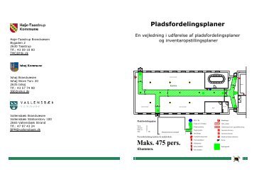 og inventaropstillingsplaner - LÃ¦s mere her - IshÃ¸j Kommune