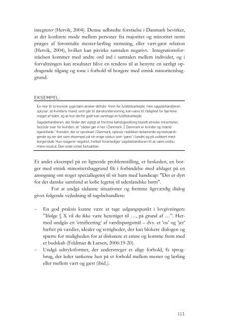 Handicap og ligebehandling i praksis, Socialforskningsinstituttet 2008