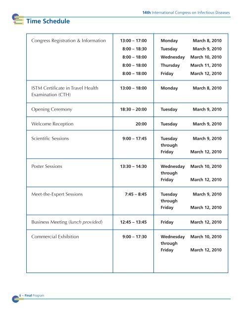 FINAL PROGRAM - EpiSouth