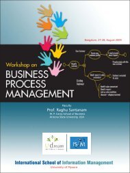 Workshop Brochure - International School of Information Management