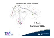 ISIS Design Division Electrical Engineering