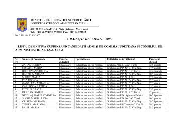 gr-mer-2007- transa I.pdf - Inspectoratul Åcolar JudeÅ£ean Cluj