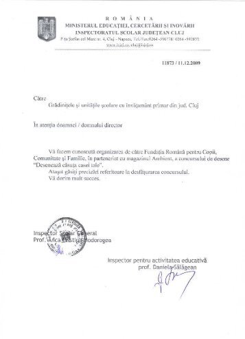 Concurs de desen cu tema âDeseneaza Casuta Casutei Taleâ