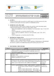 Procedura De Evaluare A Personalului Didactic