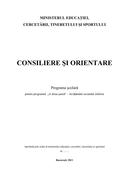 11. Programa CONSILIERE SI ORIENTARE_A_doua_sansa_2011.pdf