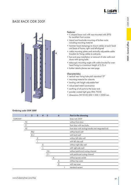 System Catalogue - LISA