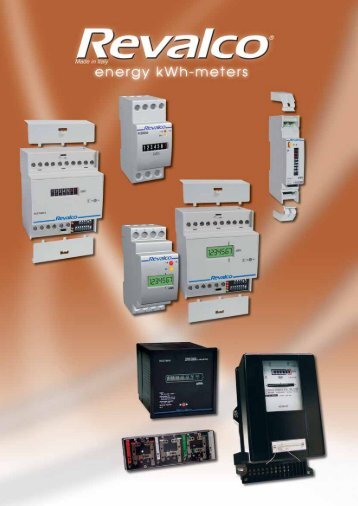 THREE-PHASE ACTIVE ENERGY kWh-METERS