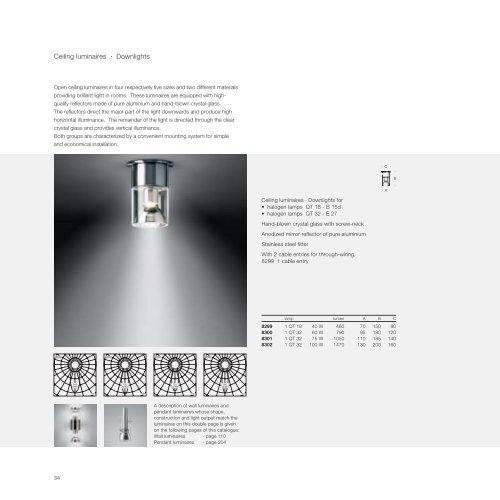 Catalogue of Luminaires 57