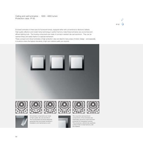 Catalogue of Luminaires 57