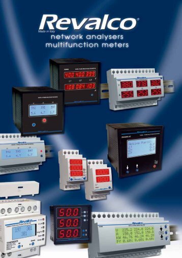three phase lcd multifunction meters