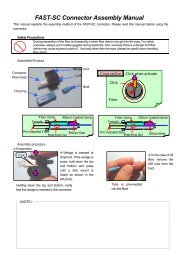 FAST-SC Connector Assembly Manual