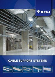 CABLE SUPPORT SYSTEMS