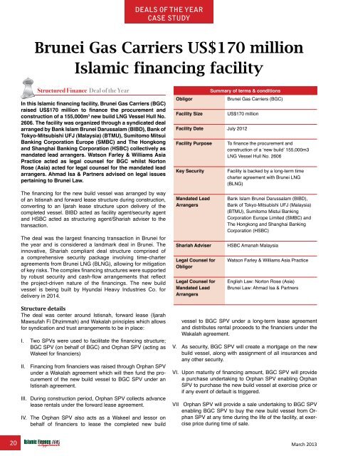 View PDF Edition - Islamic Finance News