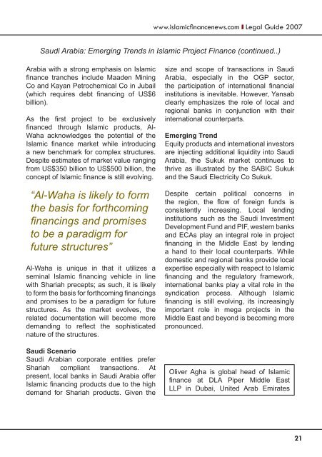 Download the Full Issue - Islamic Finance News