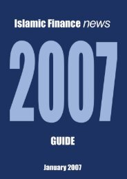 Guide 2007.indd - Islamic Finance News