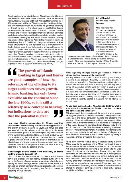 View PDF Edition - Islamic Finance News