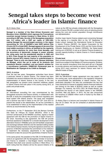 View PDF Edition - Islamic Finance News