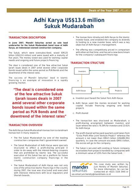 RAKIA Sukuk (continued...) - Islamic Finance News