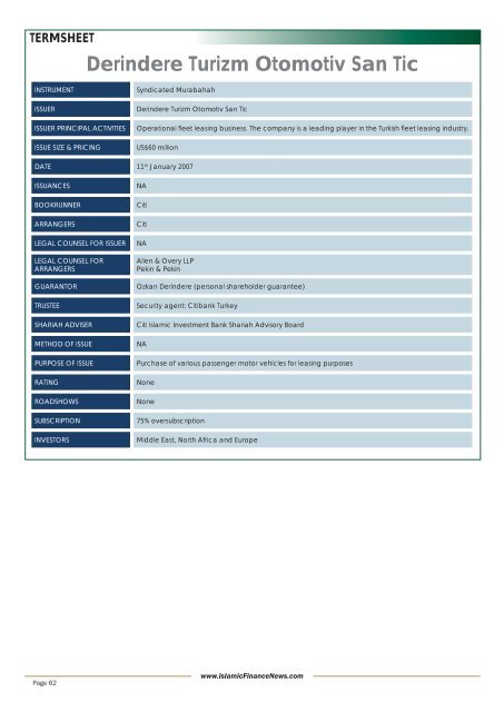 RAKIA Sukuk (continued...) - Islamic Finance News