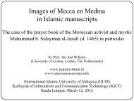 Images of Mecca en Medina in Islamic manuscripts