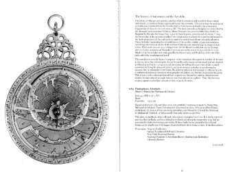 The Science of Astronomy and the Astrolabe - Islamic manuscripts