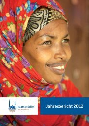 Jahresbericht 2012 - Islamic Relief e.V.