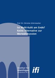 (PDF) Dr. Christine Schirrmacher - Institut für Islamfragen