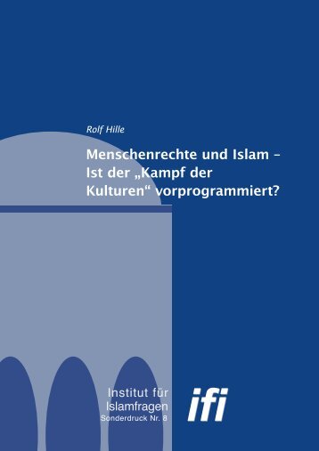 Menschenrechte und Islam - Institut für Islamfragen