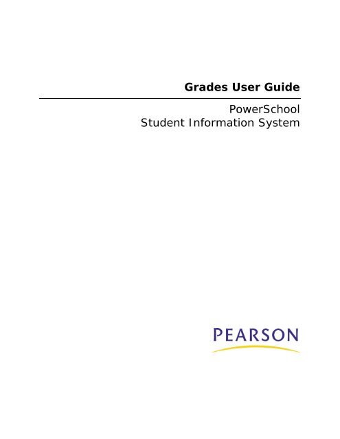 Grade Scales - Help Desk