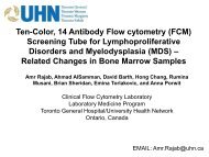 Ten-Color, 14 Antibody Flow cytometry (FCM) Screening Tube for ...