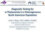 Diagnostic Testing for Î±-Thalassemia in a Heterogeneous North ...