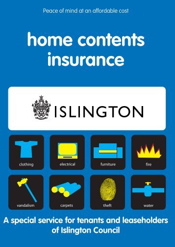 House Contents Prospectus - Islington Council