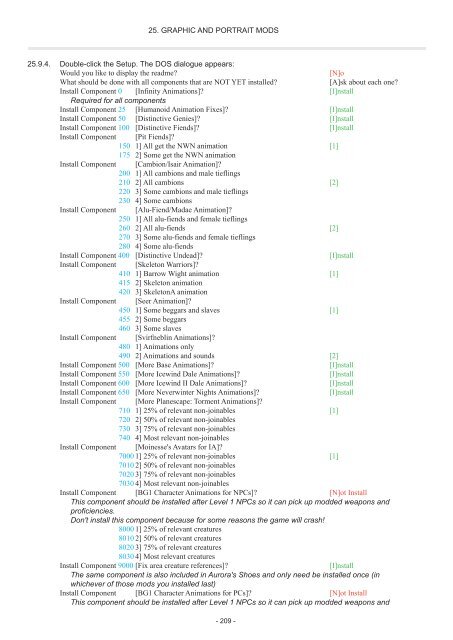 i Entire installation instructions for the Baldur's Gate Mega-Mod