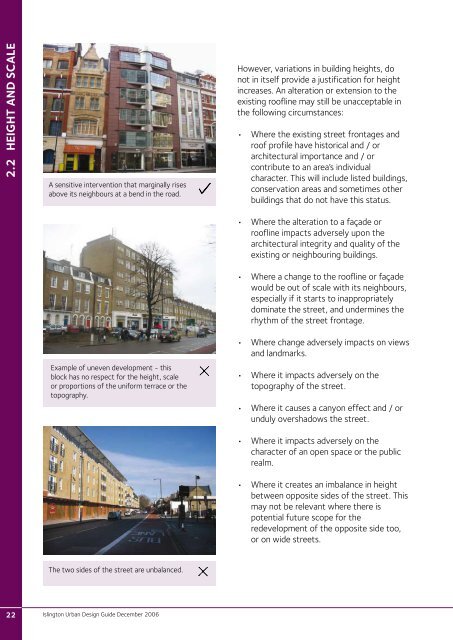 Urban Design Guide - Section 2 Enhance and ... - Islington Council