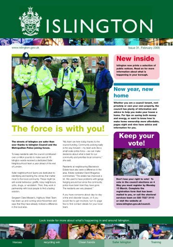 The force is with you! - Islington Council