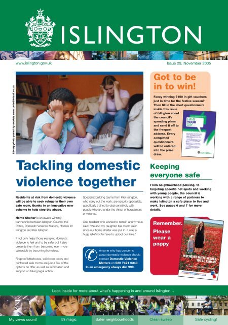 Tackling domestic violence together - Islington Council